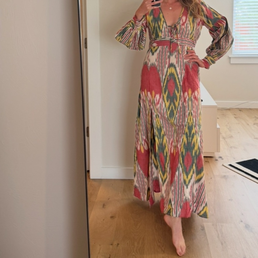 Zazi Madhu Dress, Coral